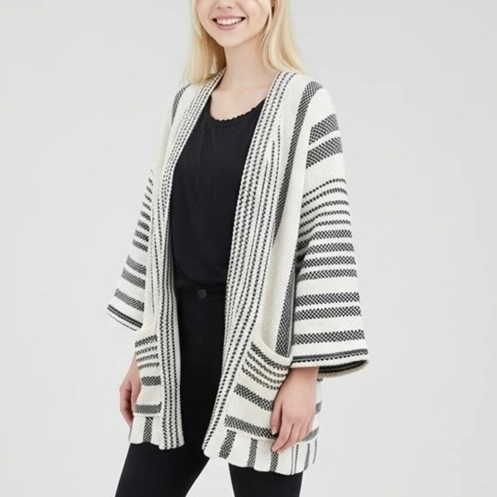 Billabong Women’s Striped Knit Cardigan Size S (Cotton/Acrylic)